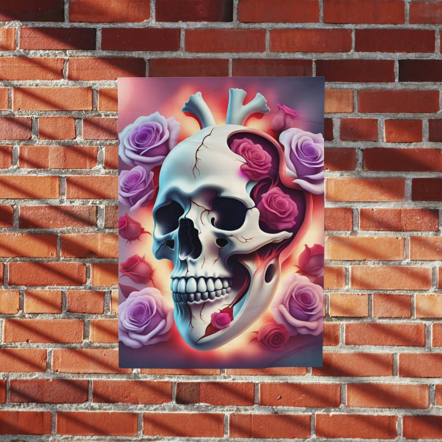 Special Edition Skull and Rose Posters - A3