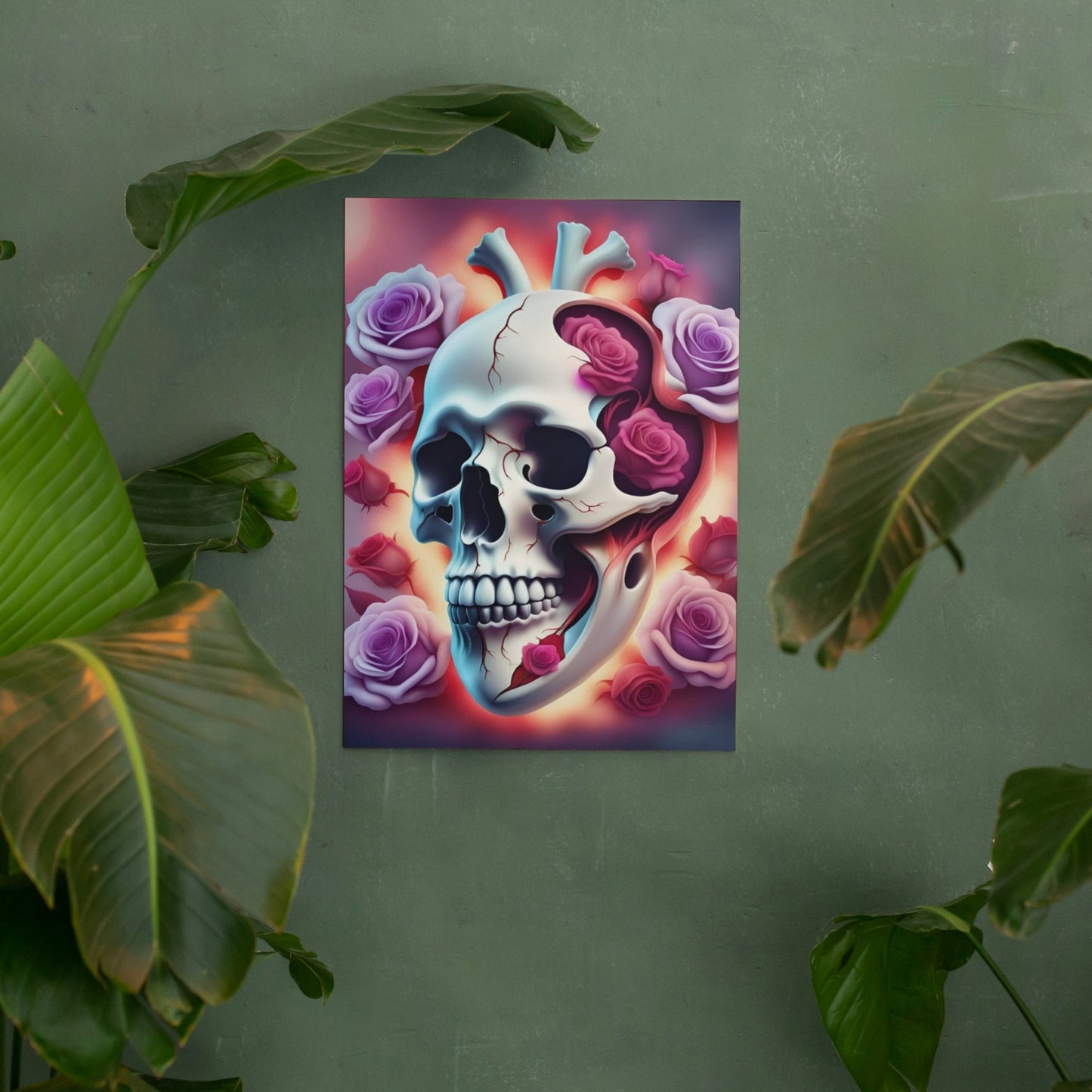 Special Edition Skull and Rose Posters - A3