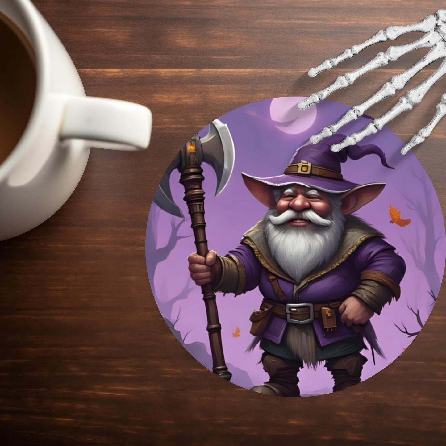 Creepy Gonk & Gnome Coasters – Sets of 4