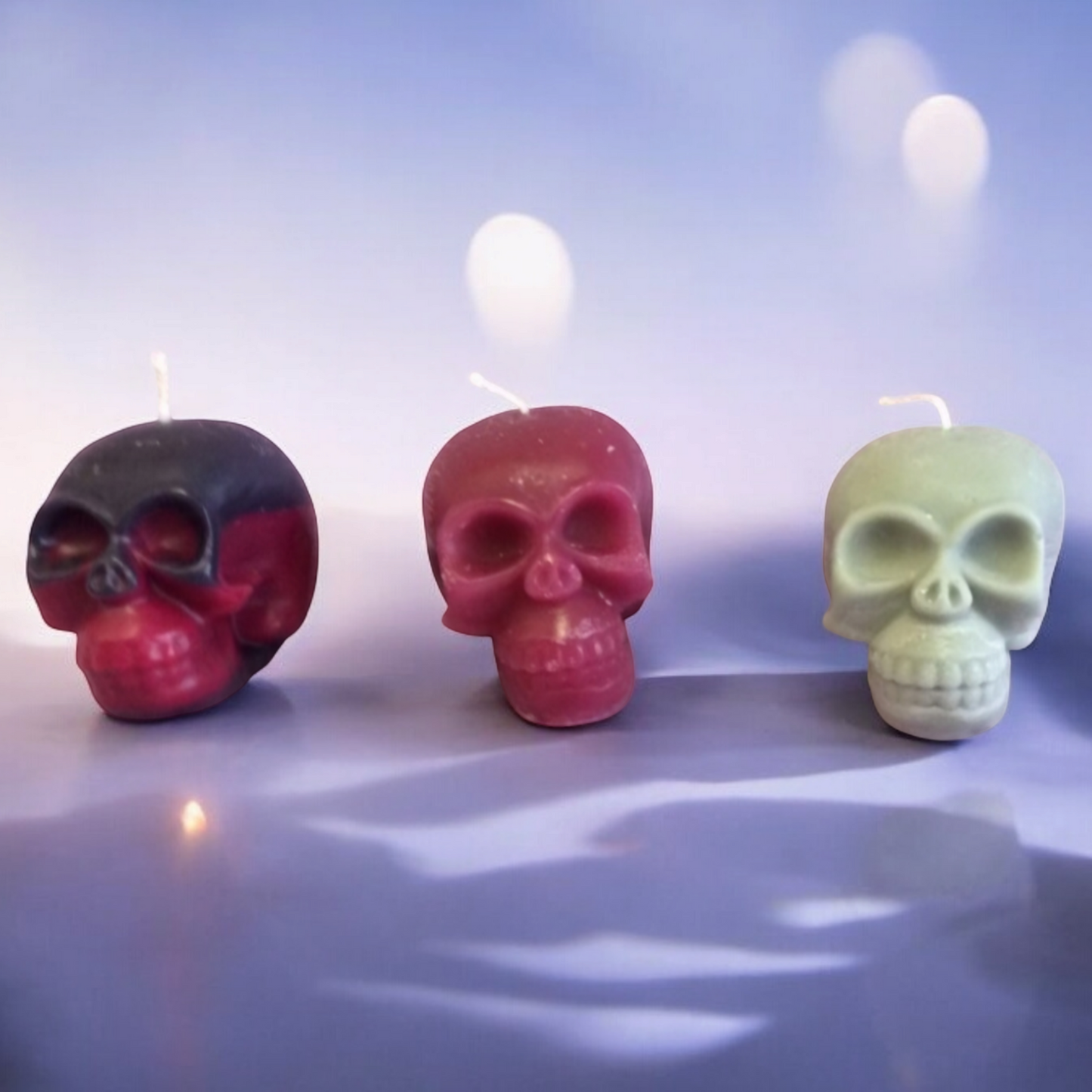 Hand Poured Soy Wax Skull Candles