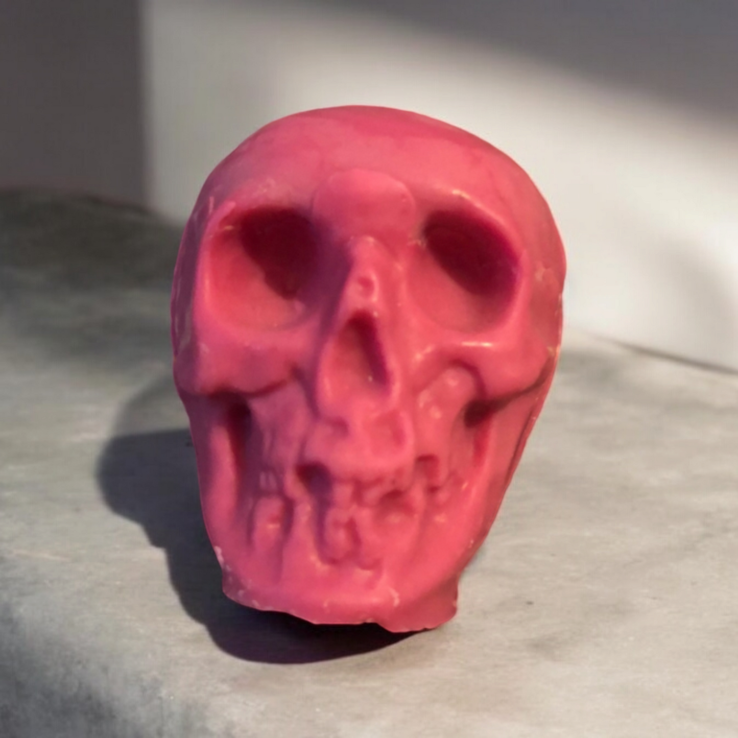 Hand Poured Scented Wax Skull Candle