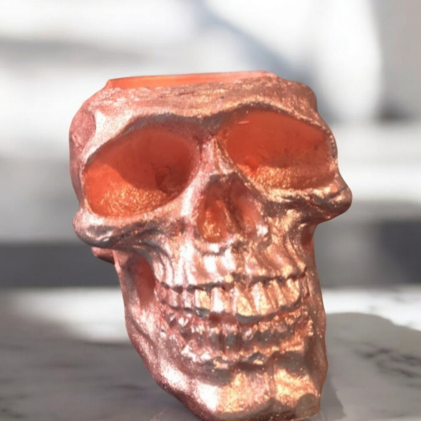 Spooky Skull Tealight Holder