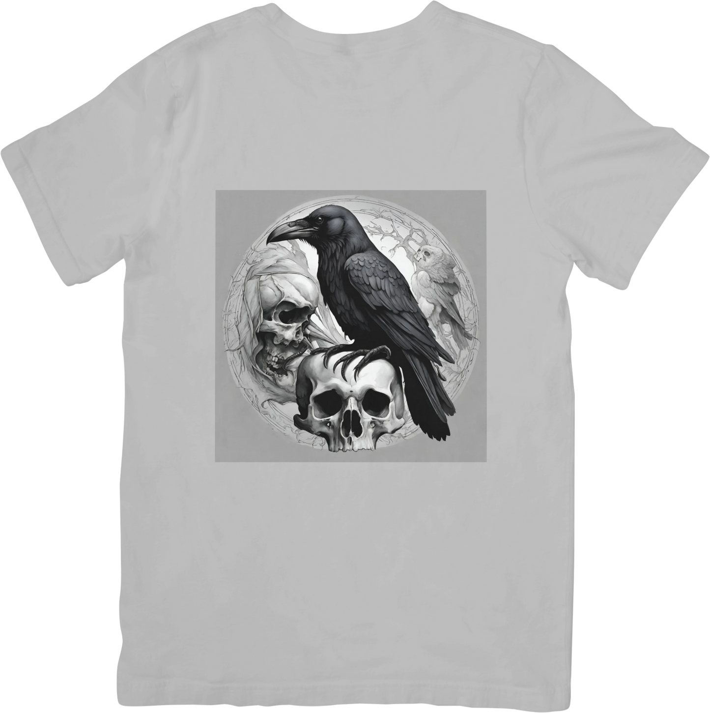 Bespoke Skull and Raven T - Shirt
