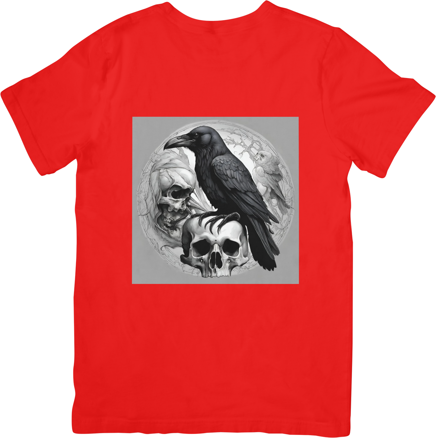 Bespoke Skull and Raven T - Shirt