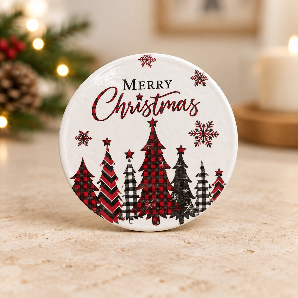 Christmas Ceramic Coasters | Festive Coasters UK