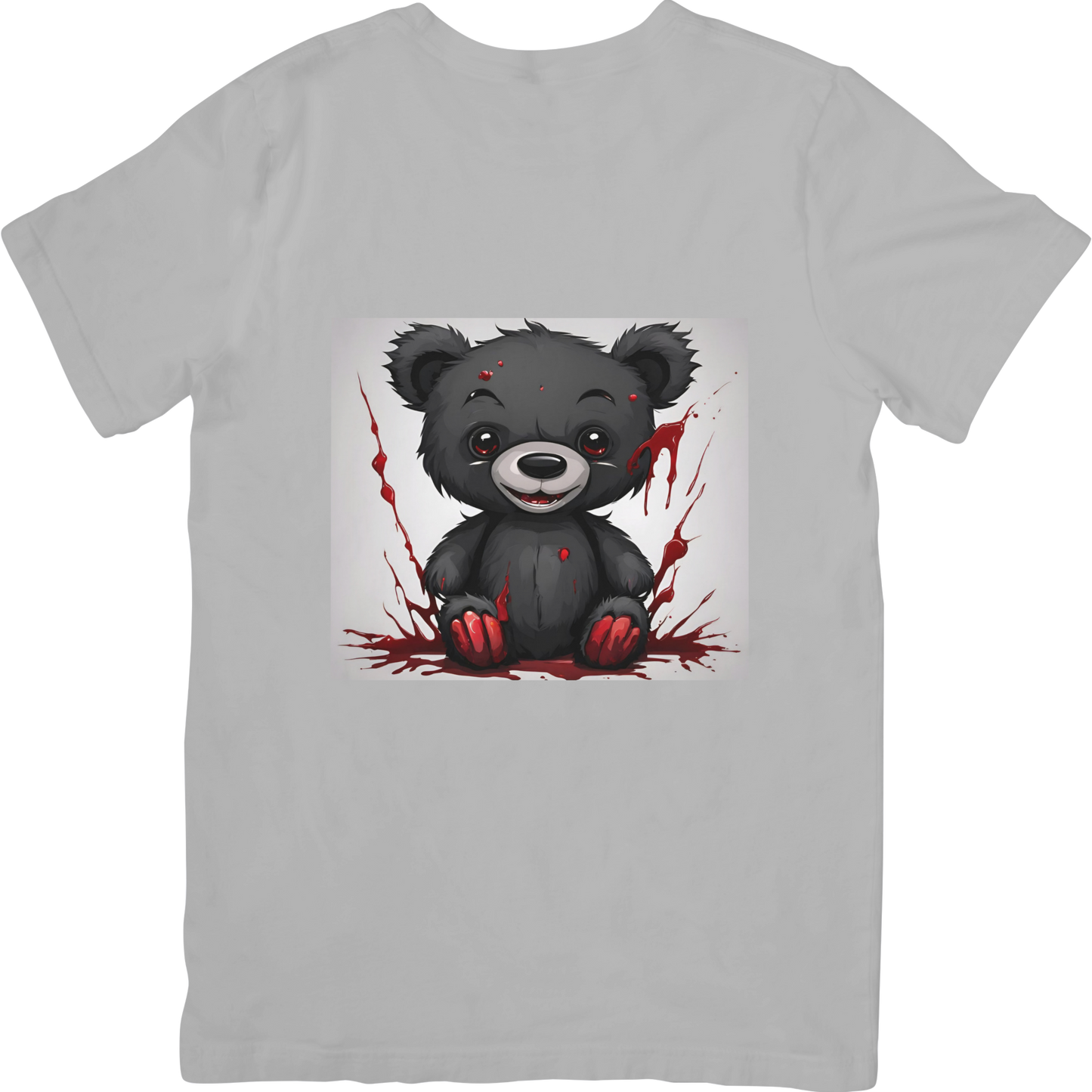 Bespoke Cute but Scary Teddy Bear T-Shirt