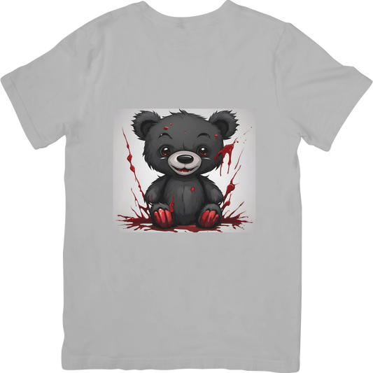 Bespoke Cute but Scary Teddy Bear T-Shirt