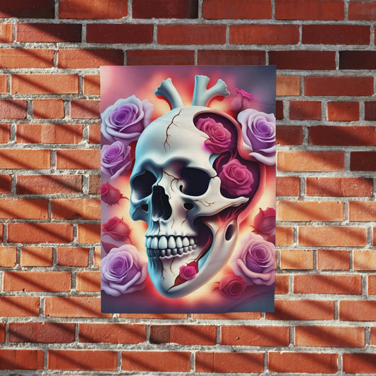 Special Edition Skull and Rose Posters - A3
