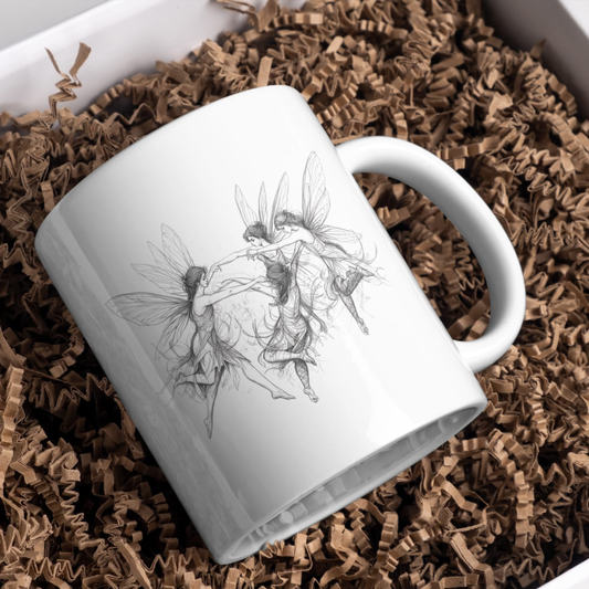 Dancing Fairies Mugs | Gift for Fairy Lovers