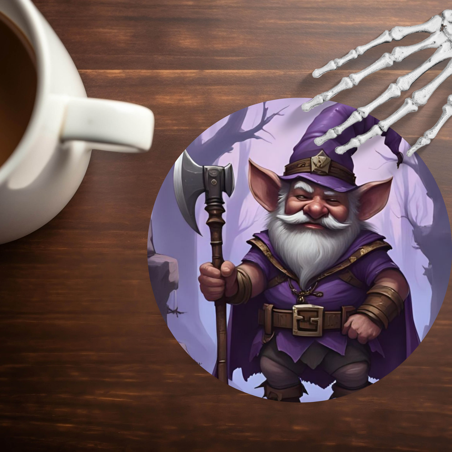 Creepy Gonk & Gnome Coasters – Sets of 4