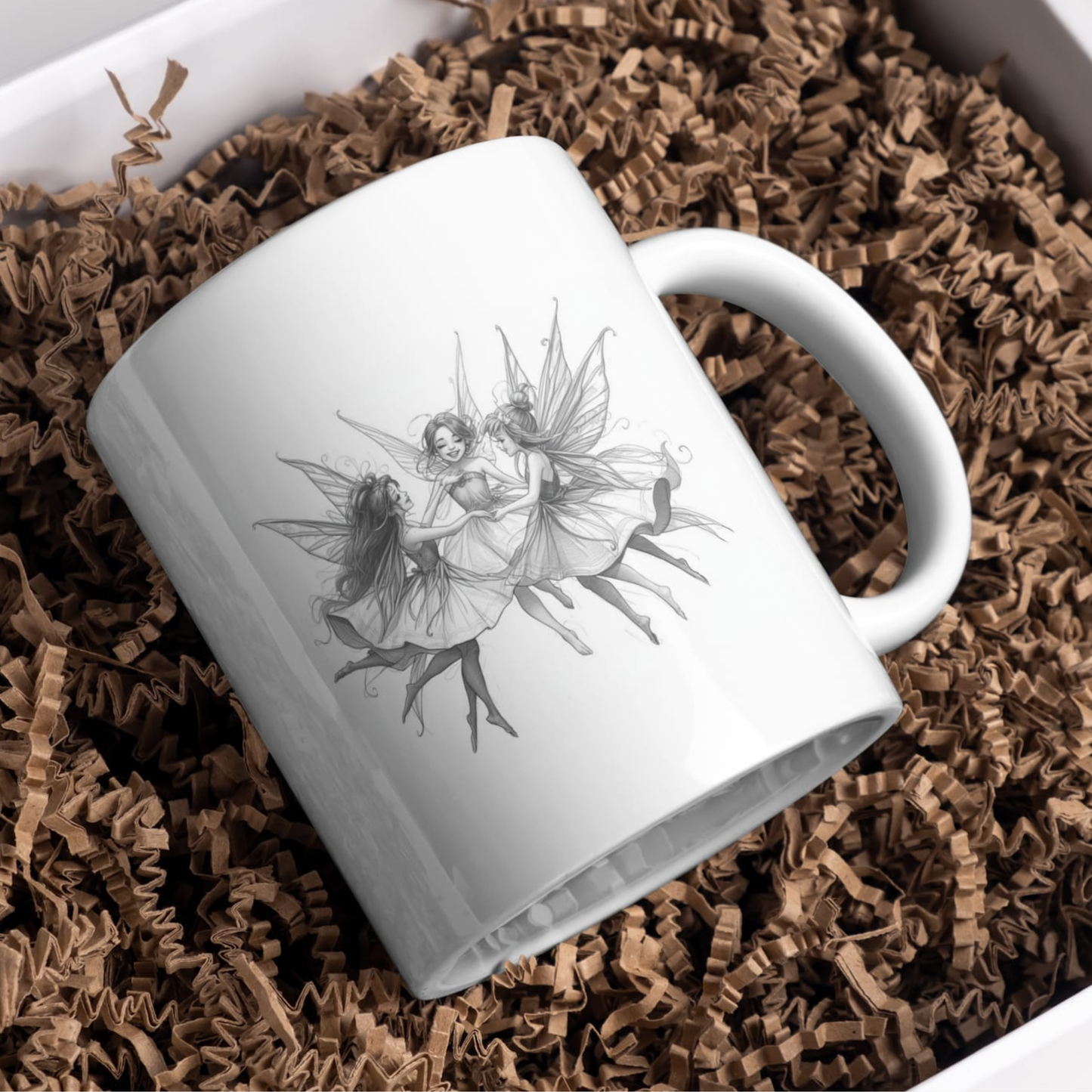 Dancing Fairies Mugs | Gift for Fairy Lovers