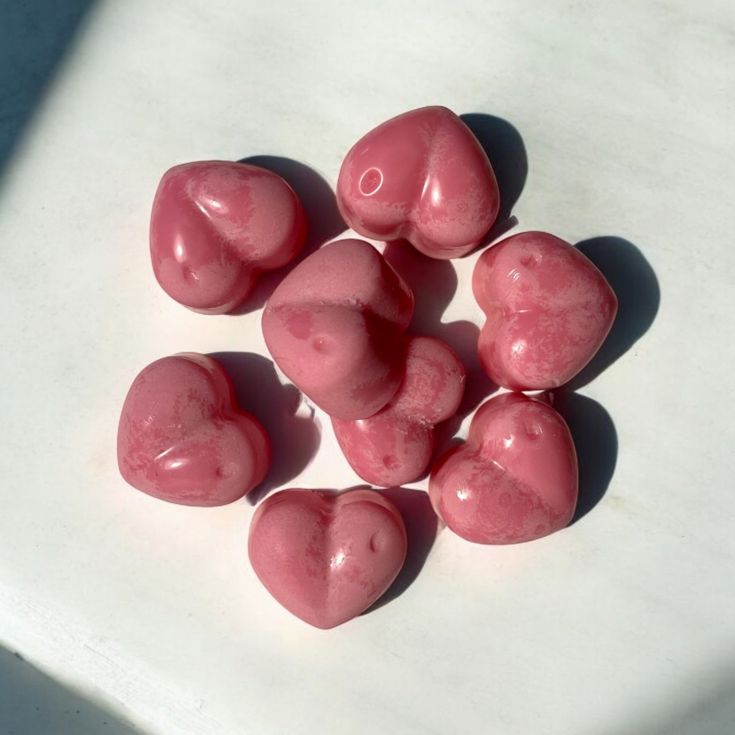 Set of 7 Scented Heart Shaped Wax Melts