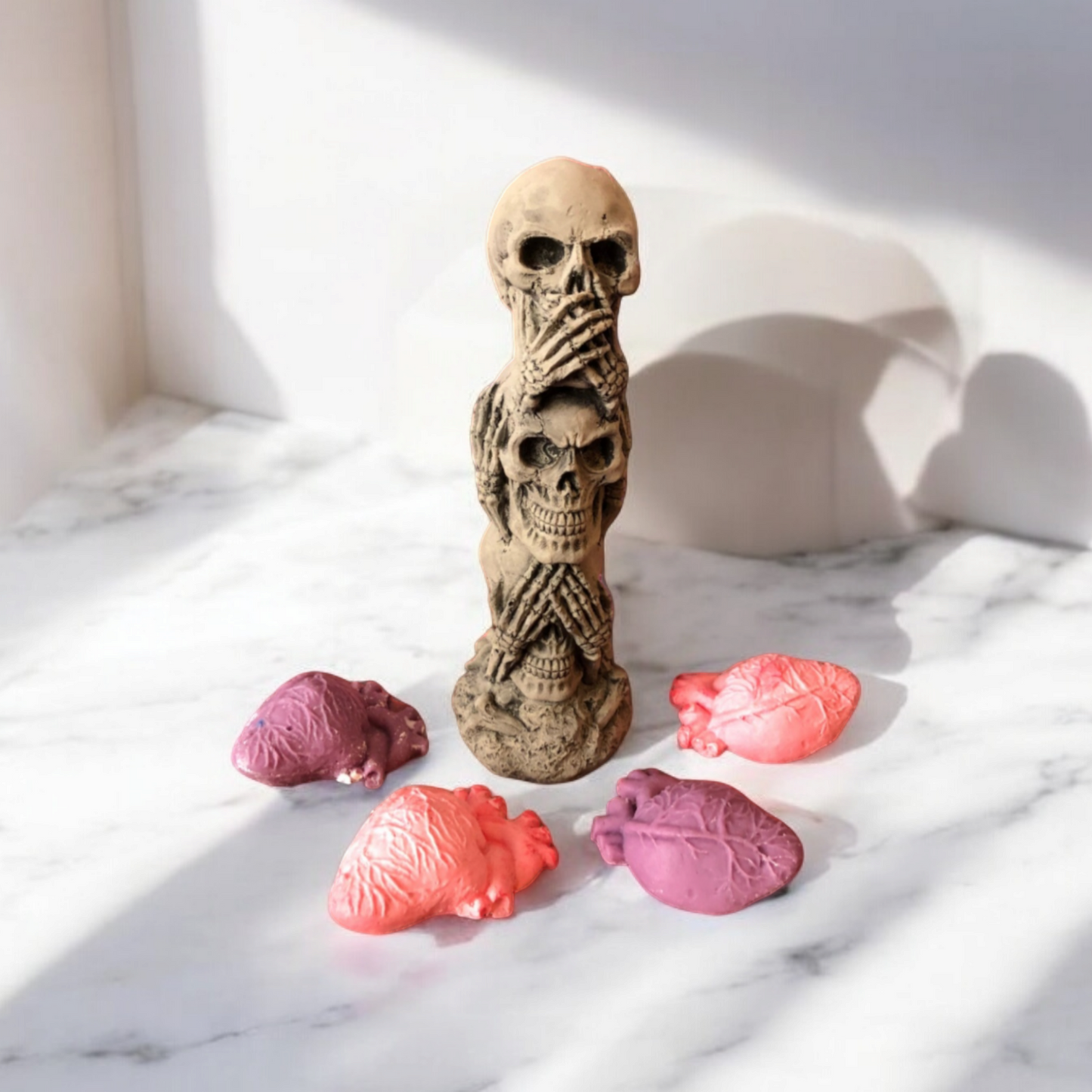 Set of 5 Anatomical Heart Wax Melts