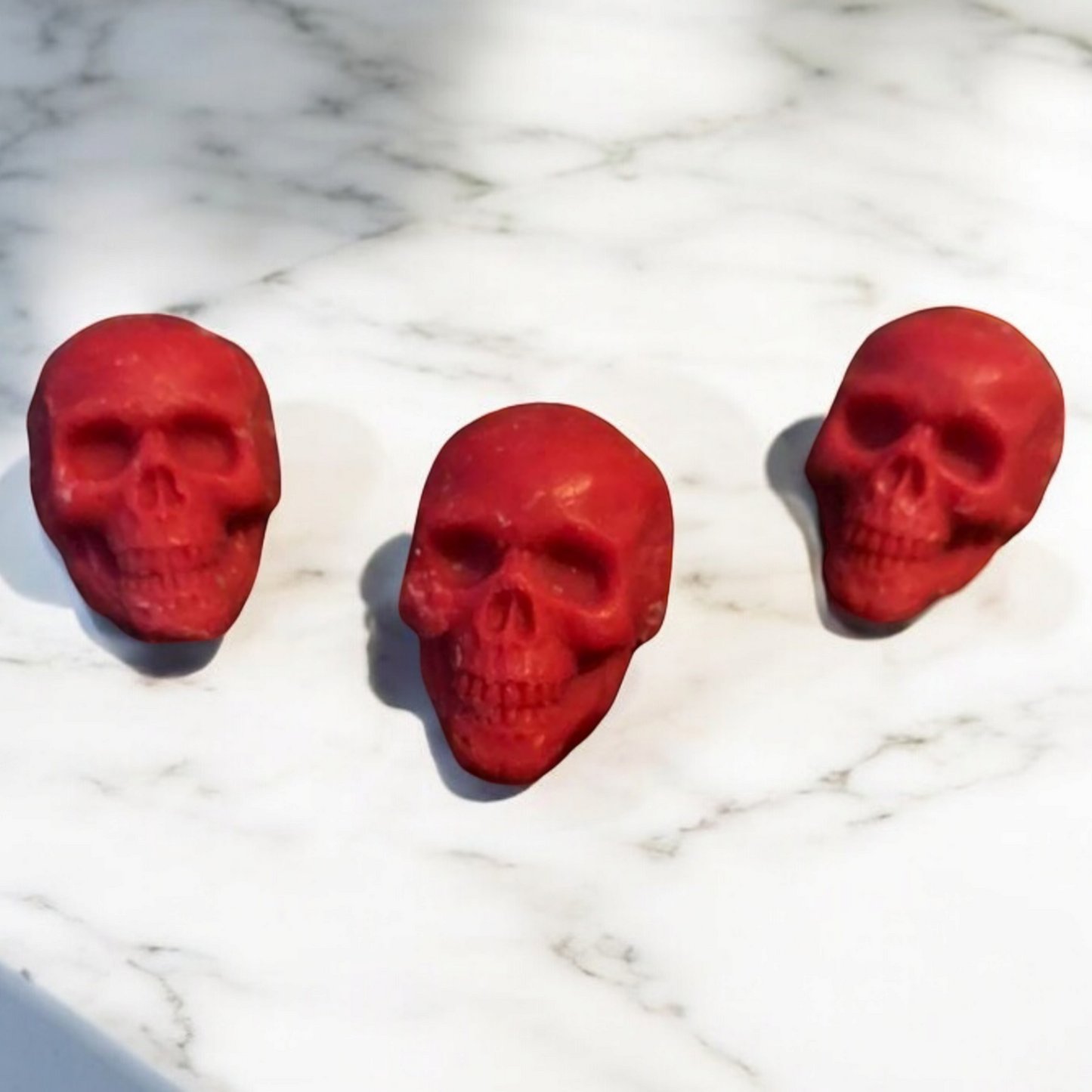 Set of 5 Skull Shaped Wax Melts