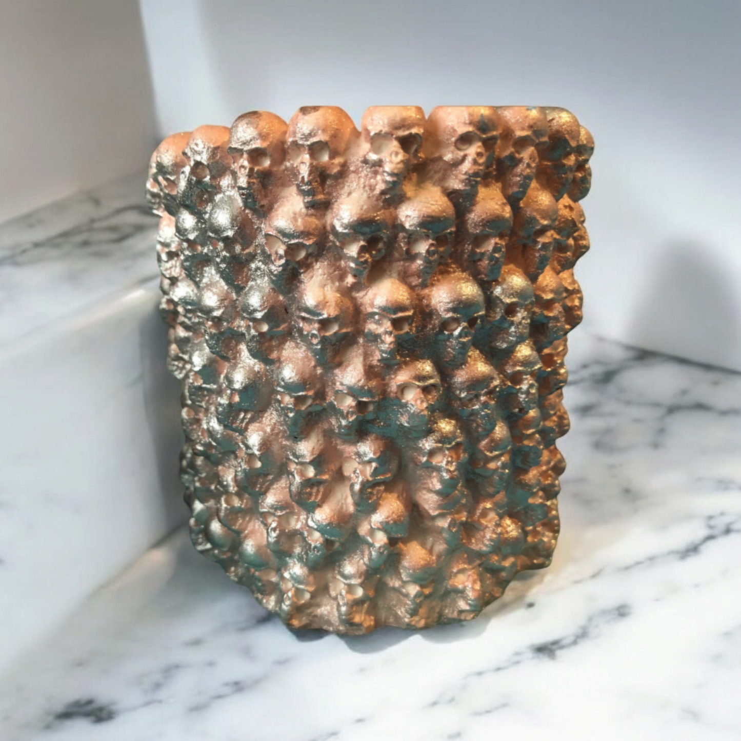 Decorative Skull Pot