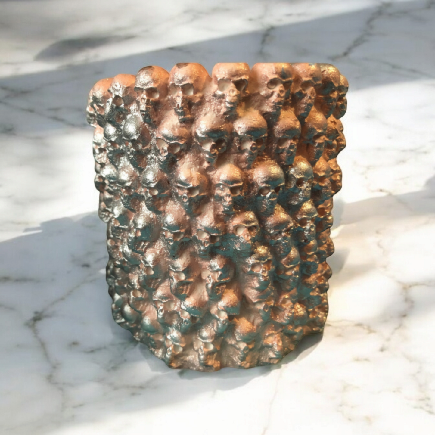 Decorative Skull Pot