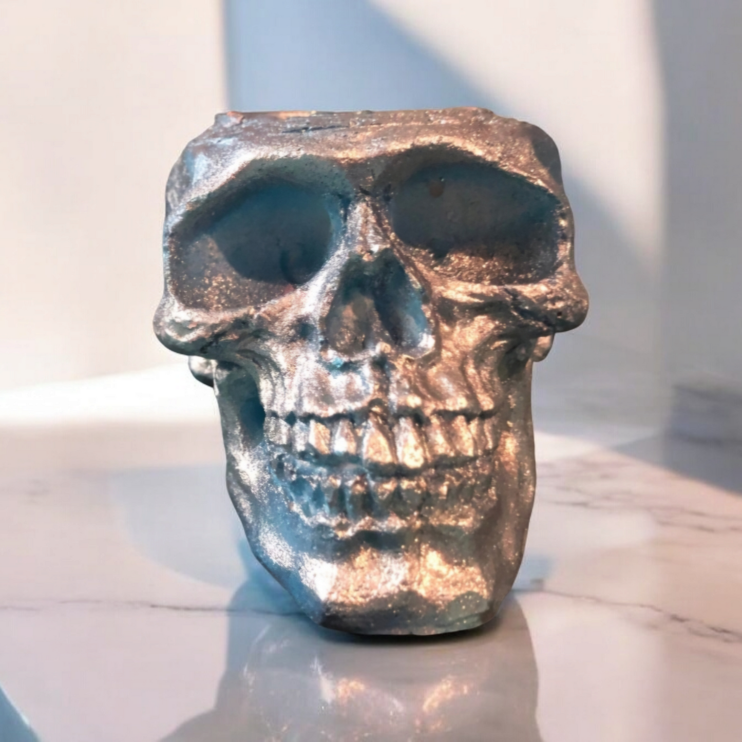 Spooky Skull Tealight Holder