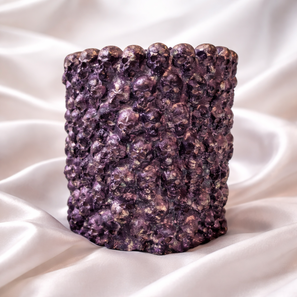 Decorative Skull Pot