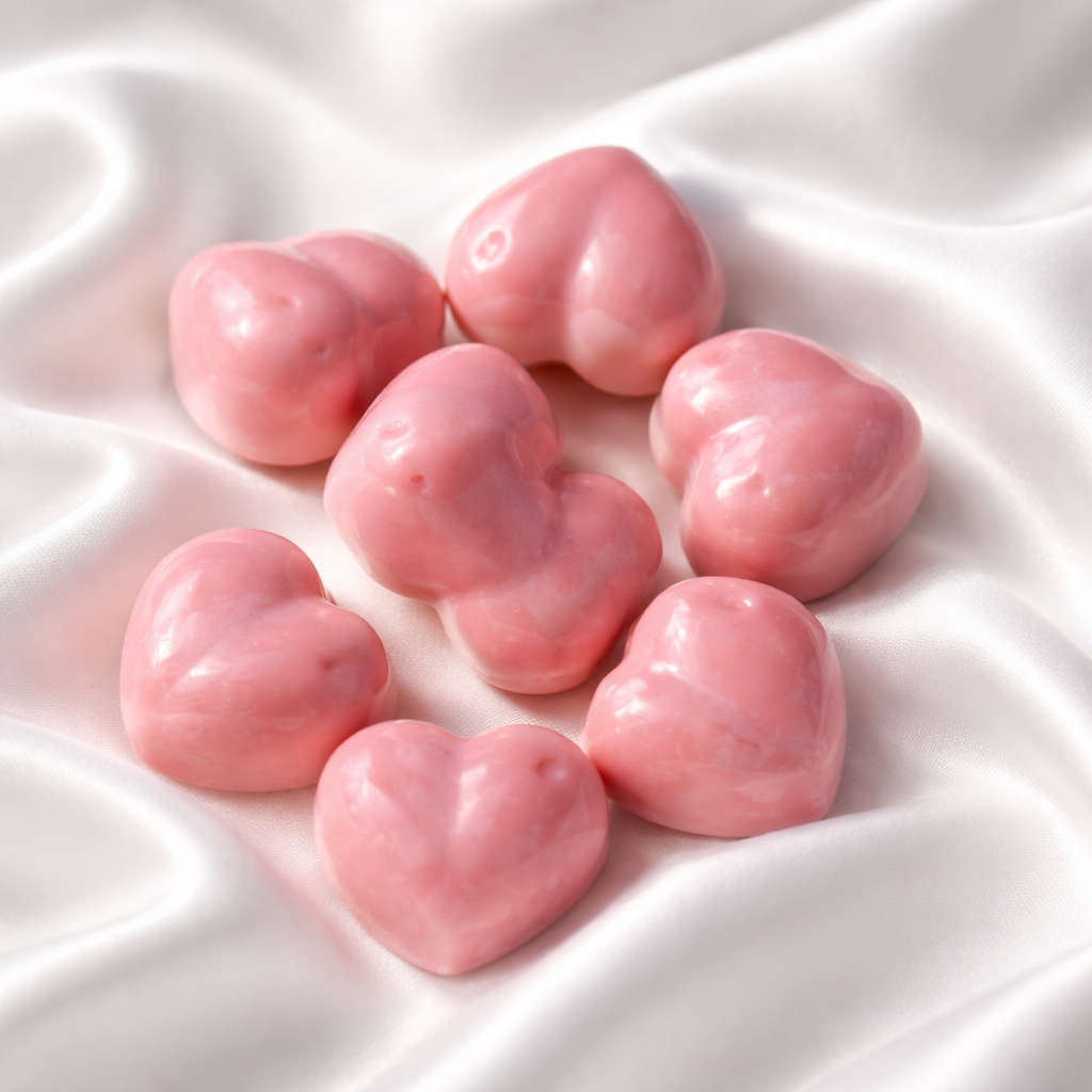 Set of 7 Scented Heart Shaped Wax Melts