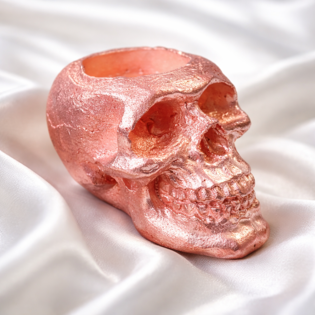 Spooky Skull Tealight Holder