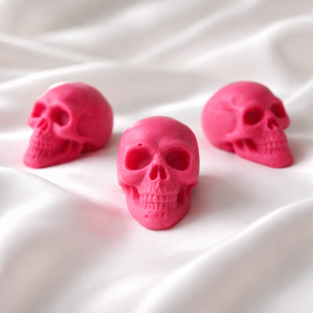 Set of 5 Skull Shaped Wax Melts